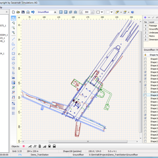 SimDraw CAD Drawing Board