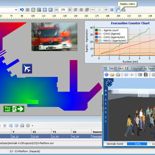 SimWalk Emergency Evacuation