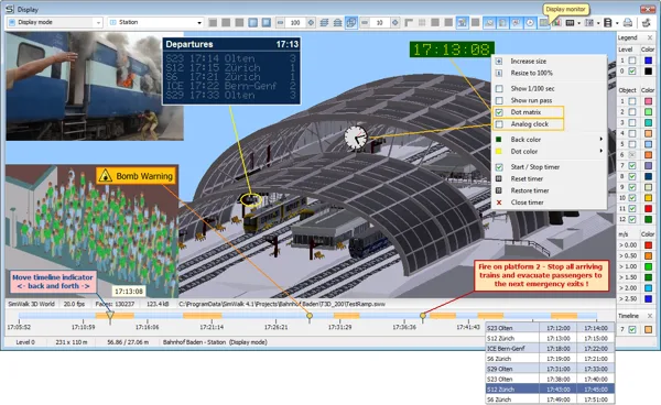 SimWalk 3D Train Station