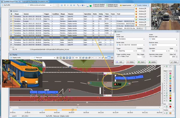 SimWalk Event Action Handler