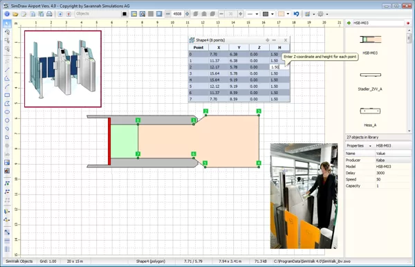 SimWalk Library Objects Designer