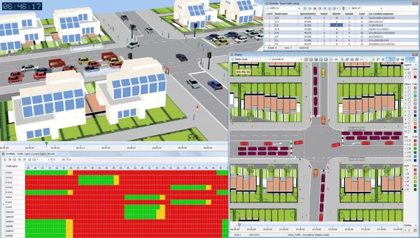 SimWalk RTS Road Traffic Simulator