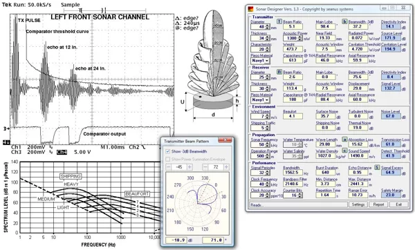Ultrasonic Sonar Designer Software