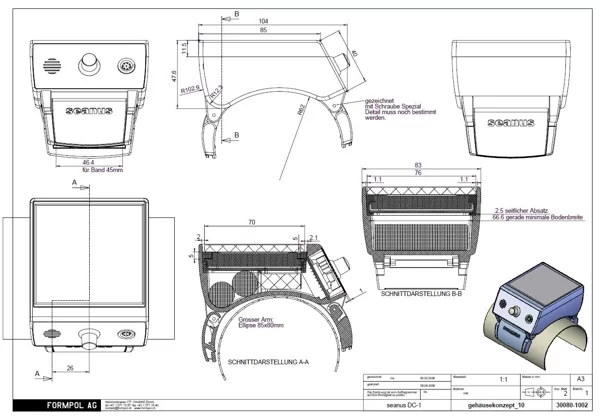 seanus systems Konstruktion PIDI