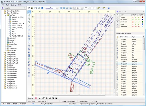 SimDraw CAD Drawing Board