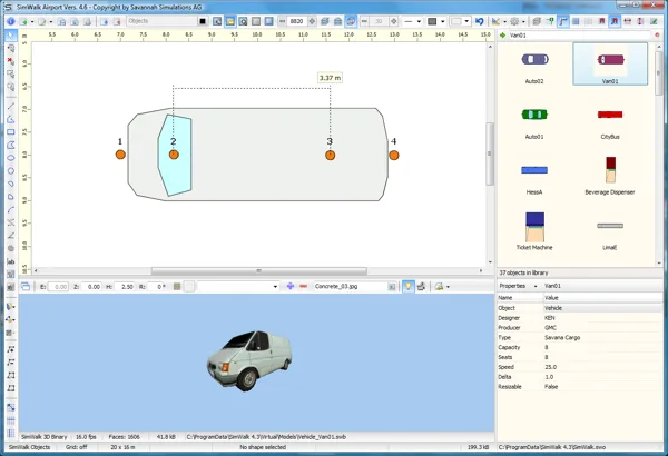 SimWalk Vehicle Designer